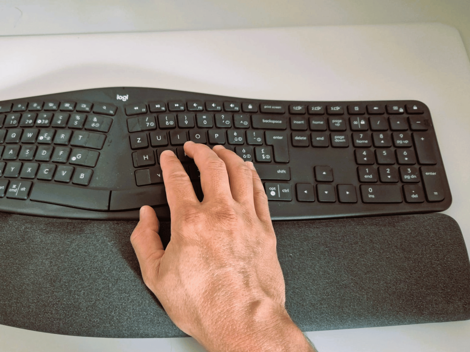 anwendung logitech ergo tastatur 2