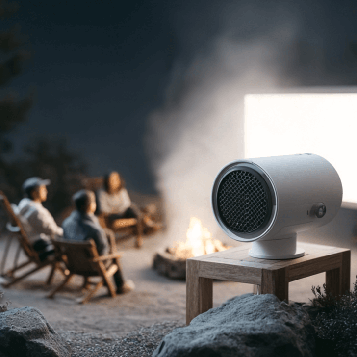 Samsung The Freestyle 2nd Generation beim Camping