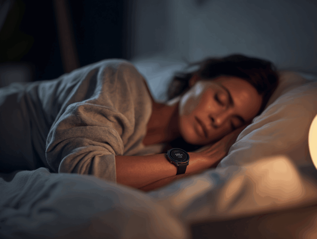 Samsung Galaxy Watch 8 beim Schlafen