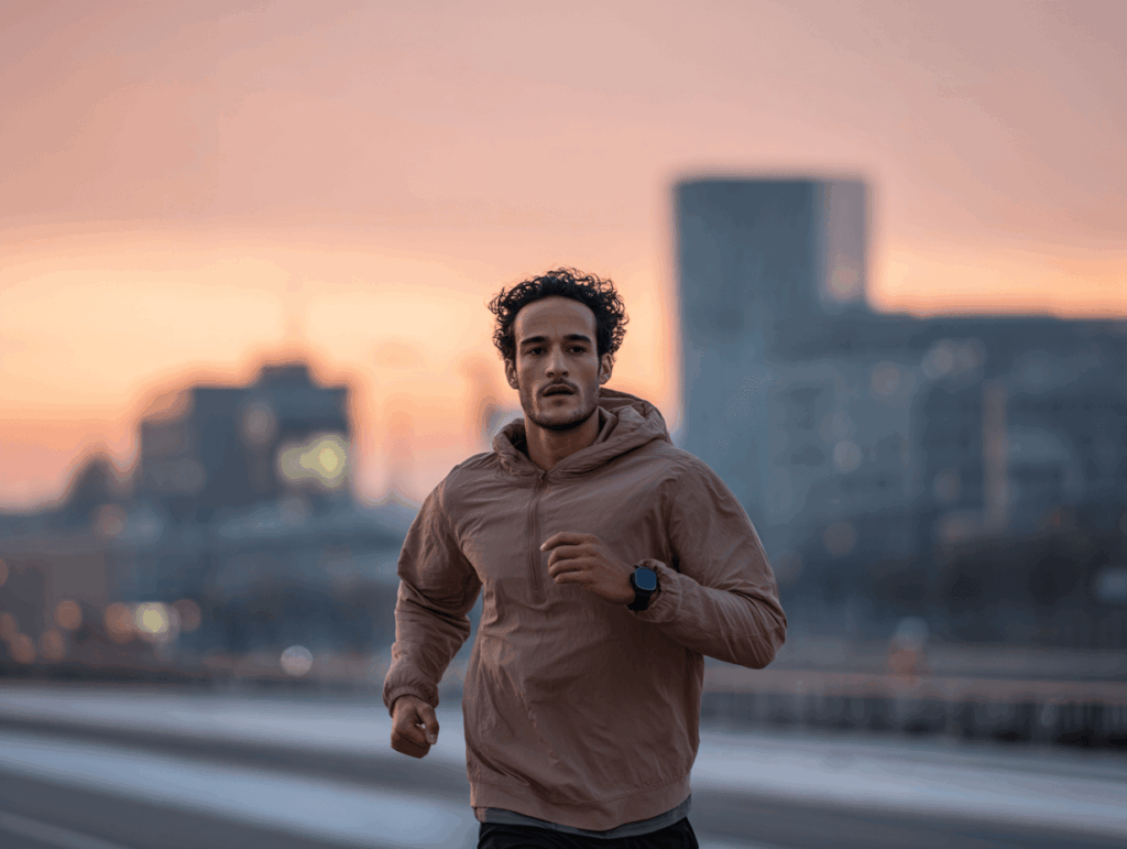 Samsung Galaxy Watch 8 beim Joggen