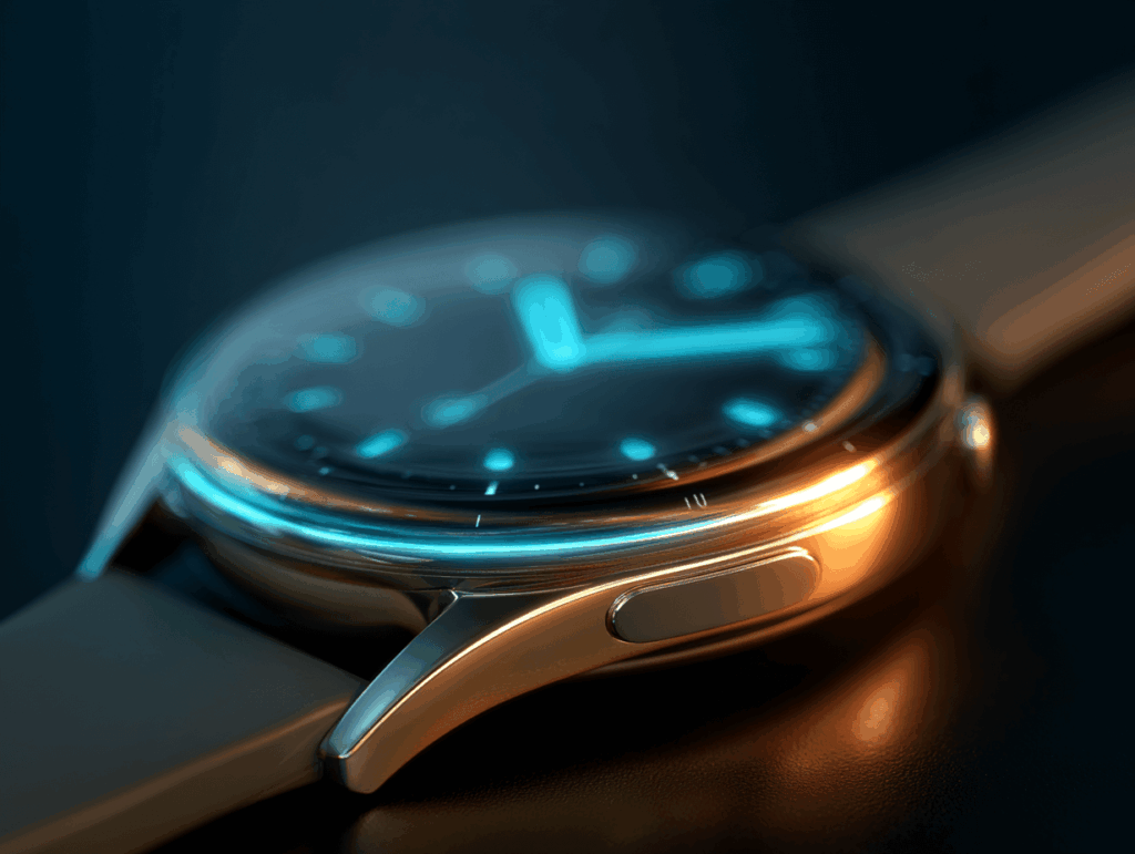 Samsung Galaxy Watch 8 eine Nahaufnahme