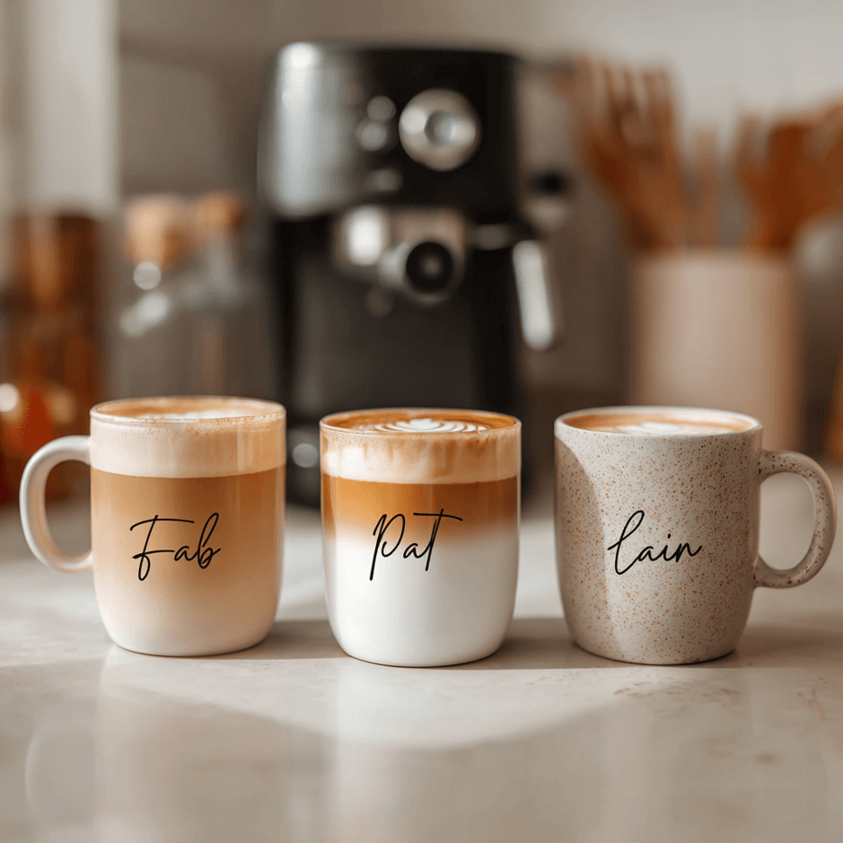 3 Kaffeetassen 