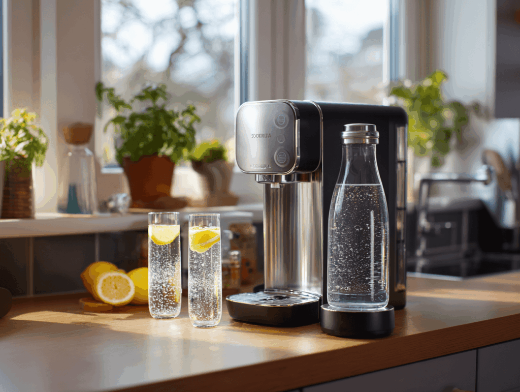 Wassersprudler in der Küche
